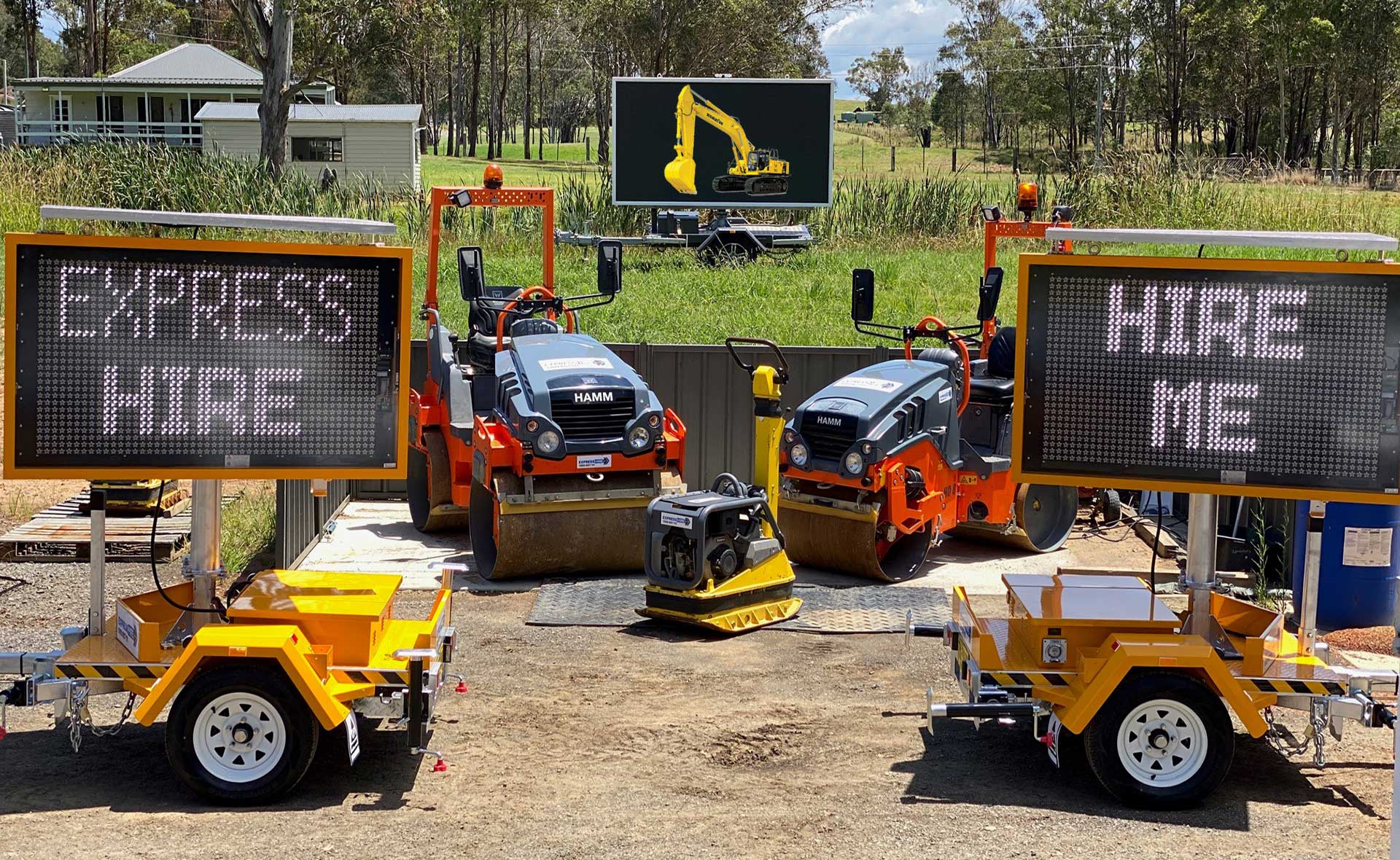 Equipment hire across NSW Express Hire Sydney